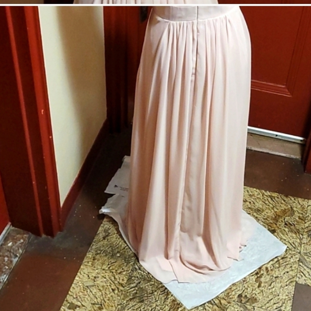 VINCE CAMUTO WOMEN'S BLUSH GOWN SIZE 6 - Picture 7 of 14